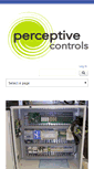 Mobile Screenshot of perceptivecontrols.com